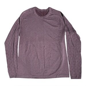 Lululemon Metal Vent Tech Long Sleeve Shirt w/ Thumb Holes